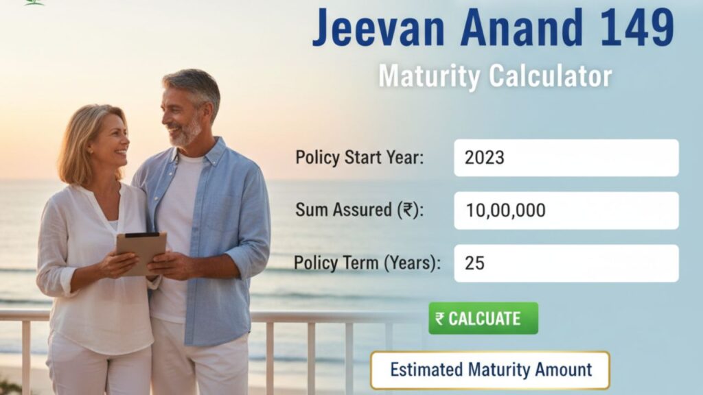 Jeevan Anand 149 Maturity Calculator
