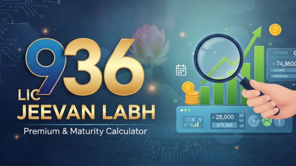 LIC Jeevan Labh 936 Premium And Maturity Calculator