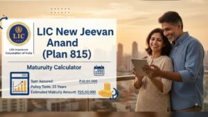 lic new jeevan anand 815 maturity calculator
